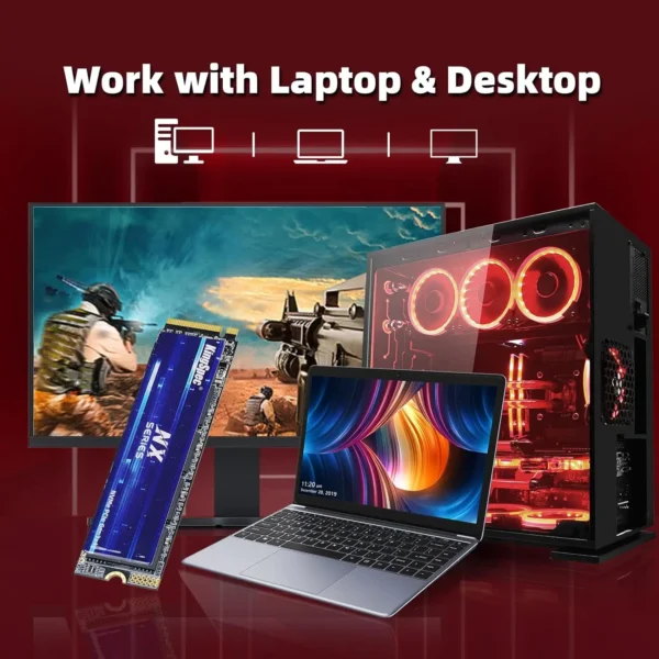 High Performance 2TB M2 NVME SSD for Laptop and Desktop
