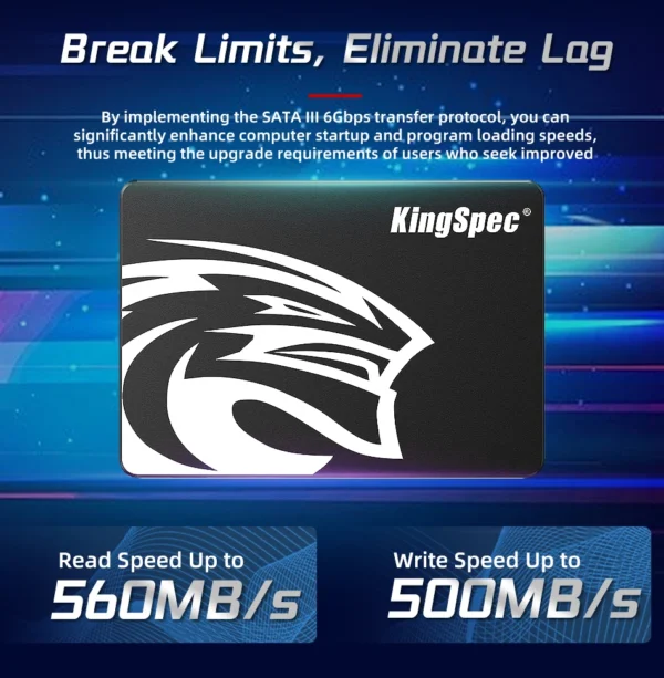 Kingspec Sata SSD for Desktop PCs