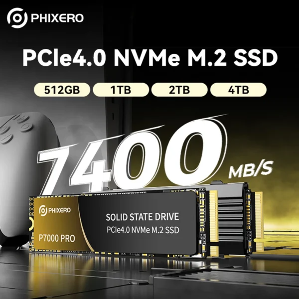 phixero 2tb nvme gen4 perfect ssd for heavy workloads in Islamabad Pakistan